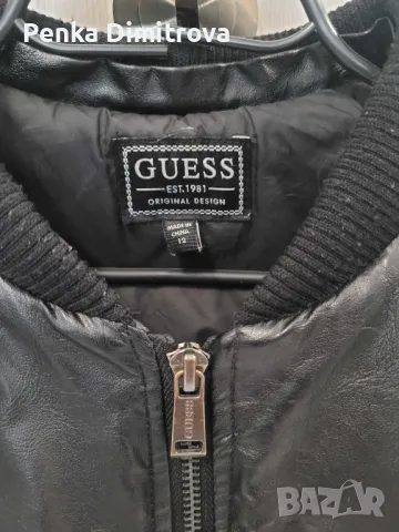 Яке от еко кожа Guess , снимка 6 - Детски якета и елеци - 47261798
