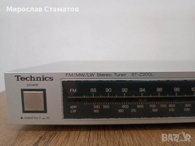 Technics ST-Z200 AM/FM Stereo Tuner (1984-85), снимка 4 - Ресийвъри, усилватели, смесителни пултове - 39521430
