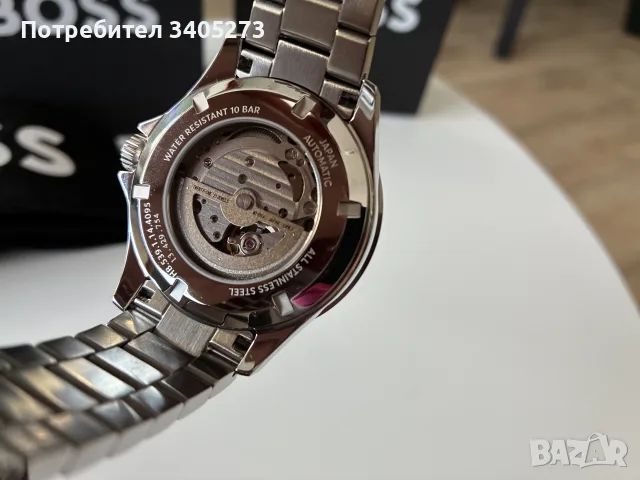 Часовник BOSS TROPER Automatic 1514200, снимка 4 - Мъжки - 55992412