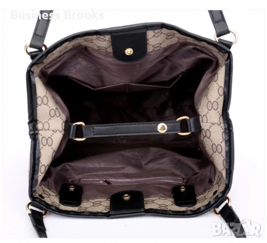 Елегантен комплект дамски чанти 3 в 1, снимка 7 - Чанти - 53238850