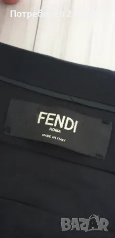 FENDI ROMA Slim Fit Mens Size 31/30  ОРИГИНАЛ! Мъжки Панталон!, снимка 16 - Панталони - 47777009