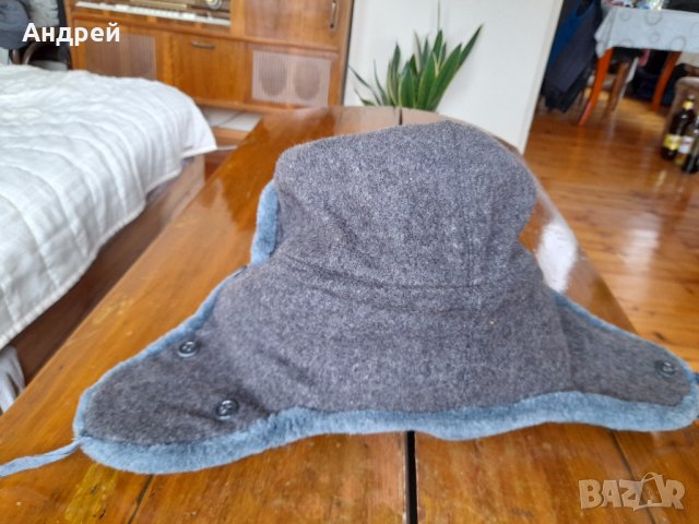 Стара шапка,ушанка #13, снимка 7 - Антикварни и старинни предмети - 41896738