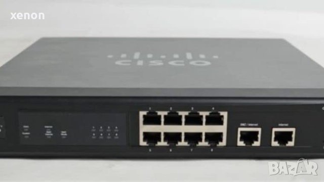 Linksys, Cisco Мрежов Рутер RV082 Dual WAN VPN Router, снимка 4 - Рутери - 40595049