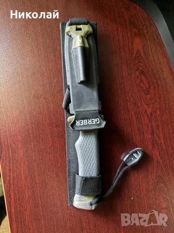 Нож за оцеляване с фиксирано острие GERBER Ultimate Survival, снимка 6 - Ножове - 53642937