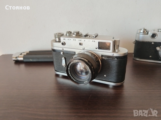 Фотоапарат ZORKI-4, Зоркий-5 СССР, снимка 12 - Фотоапарати - 35822942