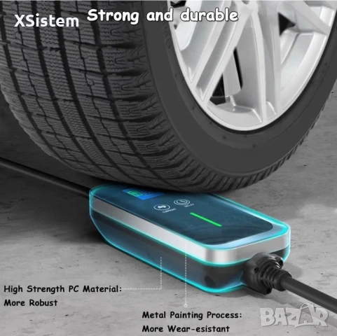 Зарядно за електрически автомобили тип 2 с 3 пина, снимка 3 - Аксесоари и консумативи - 53216379