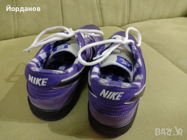 оригинални кецове Nike SB Dunk Purple Lobster , снимка 3 - Кецове - 53521928