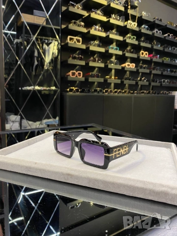 очила с черен обикновен калъф и ув защита christian dior fendi chanel, снимка 3 - Слънчеви и диоптрични очила - 51454272