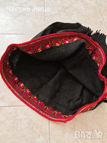 Автентична Старинна Хърцойска Кърлянка Пола Пищимал Бръчник 1920те г, снимка 4 - Антикварни и старинни предмети - 51592529