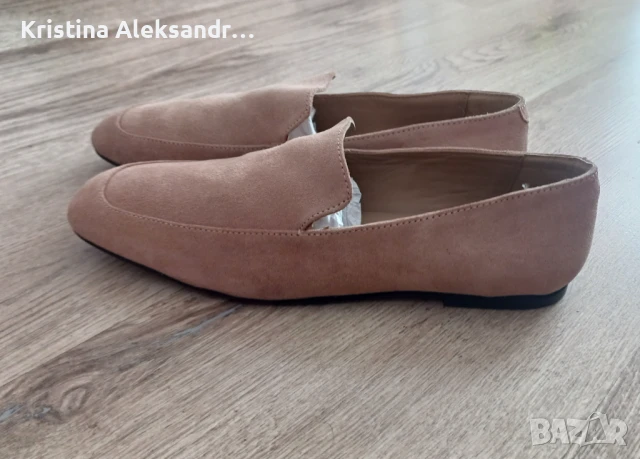 НОВИ Мокасини от естествен велур LAB Answear, снимка 2 - Дамски ежедневни обувки - 50568311