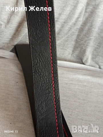 Дамски кожен колан с красива катарама тока стилен дизайн 26844, снимка 3 - Колани - 51893998