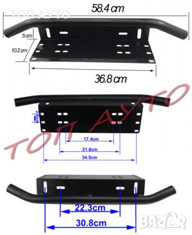 Стойка Ролбар и Лед Халогени 2 х 108W Комплект, снимка 2 - Аксесоари и консумативи - 35728623