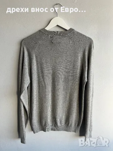 Pull & Bear S сива мъжка блуза, снимка 2 - Блузи - 50093608