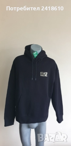 Emporio Armani EA7  Hoodie Mens Size XL / 2XL НОВО! ОРИГИНАЛ! Мъжко Горнище!, снимка 7 - Суичъри - 51924451
