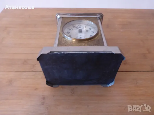 Немски настолен часовник с латерна JUNGHANS Юнгханс D.R.G.M. Жокер, снимка 14 - Антикварни и старинни предмети - 48652894