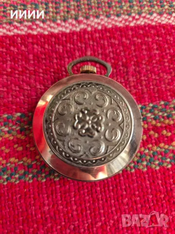 Швейцарски джобен часовник, снимка 2 - Джобни - 56324813