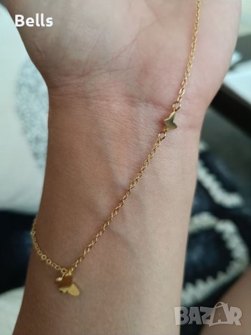 Дамско колие+обеци подарък , снимка 3 - Колиета, медальони, синджири - 41780365