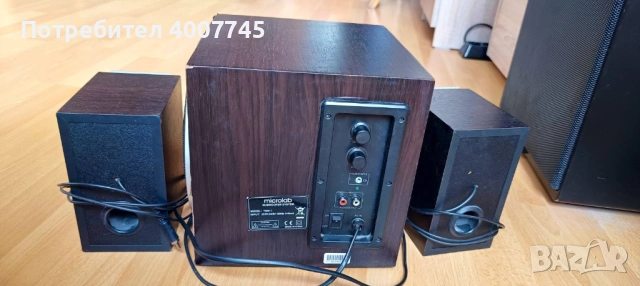 Microlab TMN-1  **** 2.1 аудио система ****, снимка 3 - Аудиосистеми - 53293866