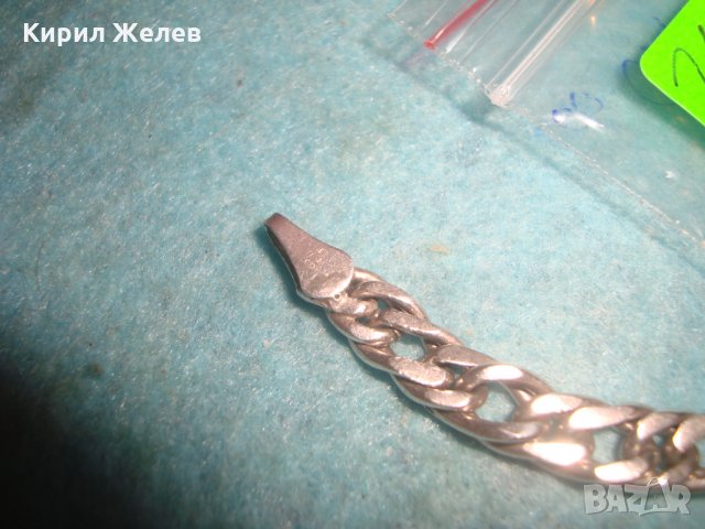 СРЕБЪРНА ГРИВНА СРЕБРО 925 КЛАСИЧЕСКА ЗДРАВА ПЛЕТКА 25886, снимка 4 - Гривни - 35701704