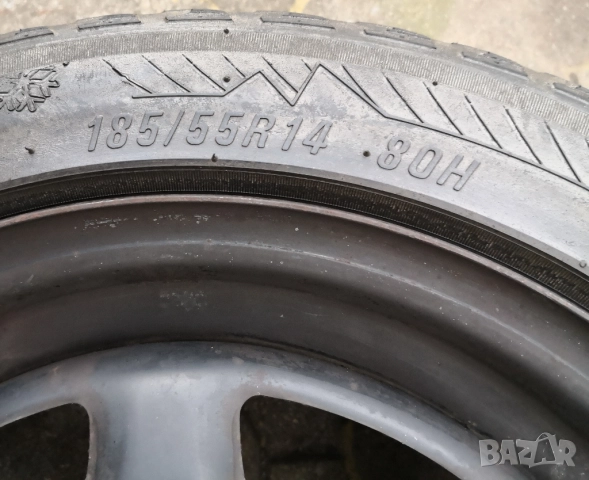 Един брой джанта 14 инча от Сеат 4х100, снимка 4 - Гуми и джанти - 51611037