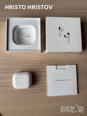 AirPods 3rd Generation with MagSafe Charging Case, снимка 2 - Слушалки и портативни колонки - 52874664