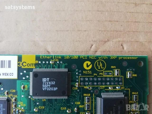 3COM 3CR990-TX-97 10/100 Base-T PCI Network Interface Card , снимка 7 - Мрежови адаптери - 48096409