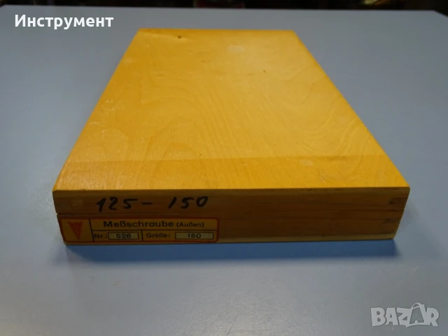 Микрометър VEB SUHL/DDR 125-150mm External micrometer, снимка 12 - Други инструменти - 50808894