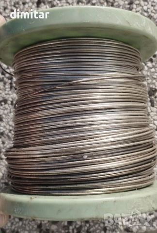 Сребърно никелова сплав, тел, снимка 2 - Колиета, медальони, синджири - 52824334