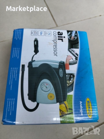 Английски компресор за гуми RING - 12V за кола, снимка 6 - Аксесоари и консумативи - 53872108
