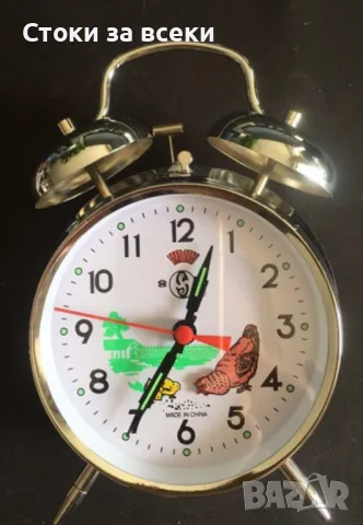 Класически ретро механичен будилник, снимка 10 - Антикварни и старинни предмети - 49145178