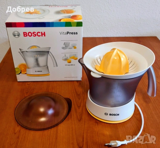 Нова в кашон: Цитрус преса Bosch MCP3500N, Citrus press, 800ml