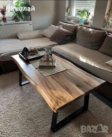 Холна маса / маса за кафе масив орех, снимка 12 - Маси - 53535474