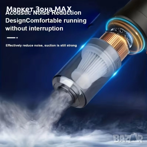 Мощна малка прахосмукачка – чистота навсякъде, снимка 4 - Прахосмукачки - 52887454