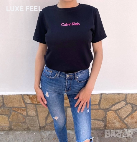 Дамски Памучни Тениски ⚜️ Balenciaga Karl LAGERFELD Hugo  BOSS , снимка 9 - Тениски - 52621358