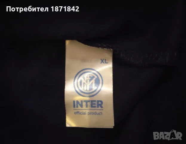 Тениска с дълъг ръкав на Интер/ INTER, снимка 4 - Футбол - 48356887