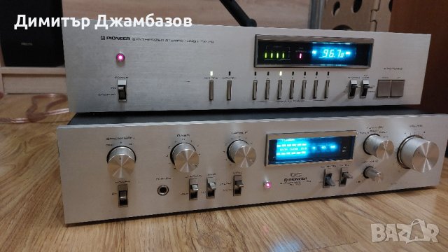 Pioneer blue line-усилвател sa710  и тунер tx710, снимка 2 - Аудиосистеми - 44420959