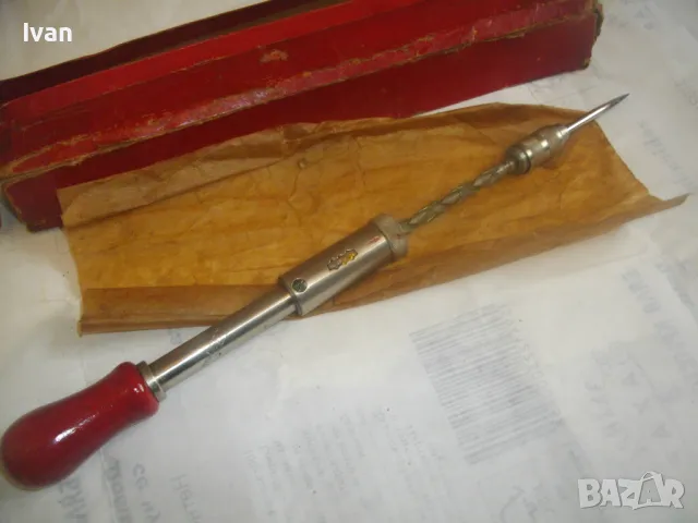 Smalcalda DDR ОРИГИНАЛНА ГДР НОВА РЪЧНА РЕВЕРСИВНА АВТОМАТИЧНА ОТВЕРТКА ИЗТОЧНА ГЕРМАНИЯ, снимка 15 - Отвертки - 48552628