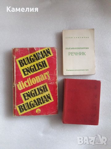 Лот от речници на английски език и есперантски, снимка 1 - Чуждоезиково обучение, речници - 39489749