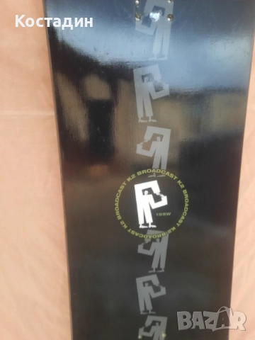 Сноуборд K2 Broadcast 158см.W, снимка 4 - Зимни спортове - 52464760