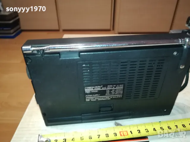 REALISTIC-STEREO RADIO-ВНОС SWISS 2804250613, снимка 5 - Радиокасетофони, транзистори - 50062108