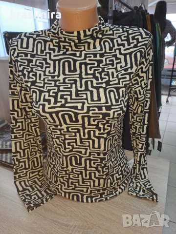 Блузки с принт, снимка 4 - Блузи с дълъг ръкав и пуловери - 42449232