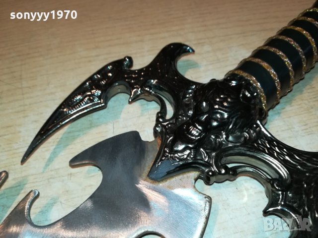 *огромен футуристичен меч-88см-внос германия 1302221712, снимка 8 - Антикварни и старинни предмети - 35775491