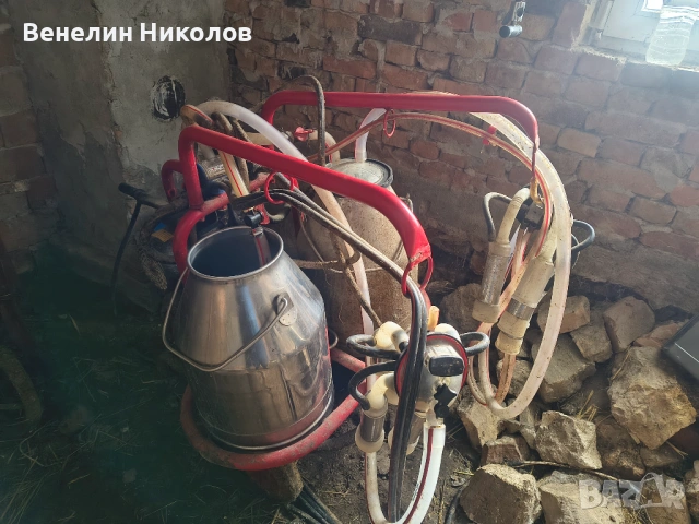 Доилен агрегат за 2 крави