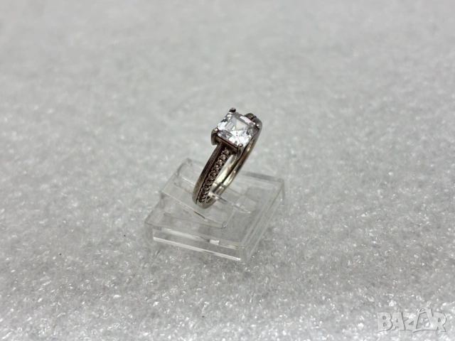 Дамски Сребърен Пръстен (проба 925)- 2,69 грама, снимка 2 - Пръстени - 53511079