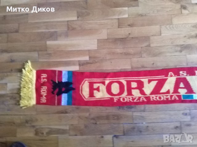 Рома футболен шал, снимка 3 - Фен артикули - 41084907