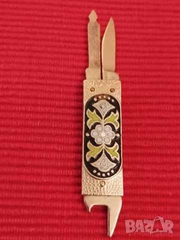 Старо дамско ножче СССР , снимка 2 - Други ценни предмети - 44159532