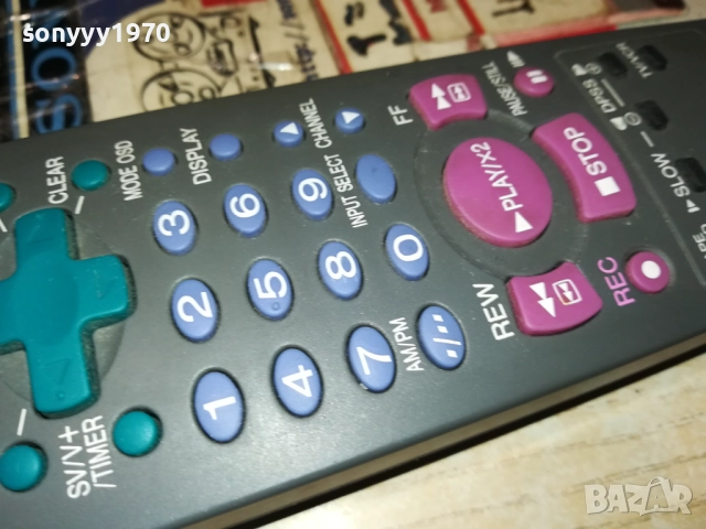 SHARP G0247AJ VIDEO REMOTE-ВНОС SWISS 0611252020, снимка 16 - Дистанционни - 52324485