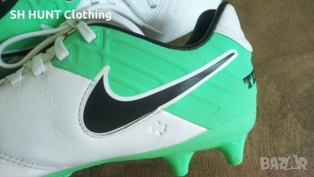NIKE TIEMPO KIDS Football Leather Boots Размер EUR 39 / UK 6 детски бутонки естествена кожа 138-14-S, снимка 8 - Футбол - 52227419