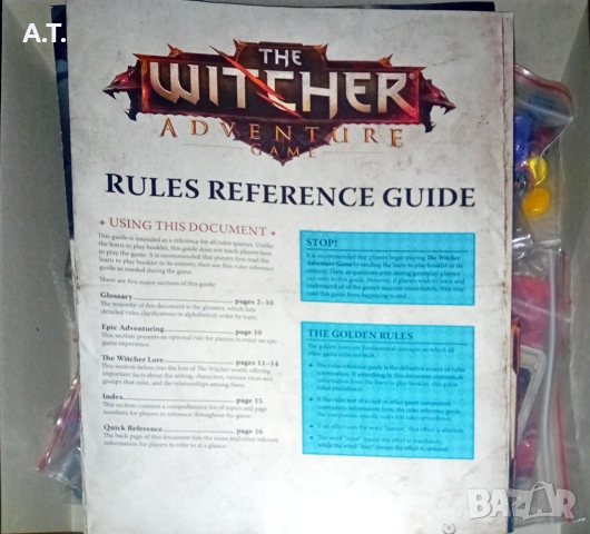 The Witcher Adventure Game, снимка 4 - Настолни игри - 52405531