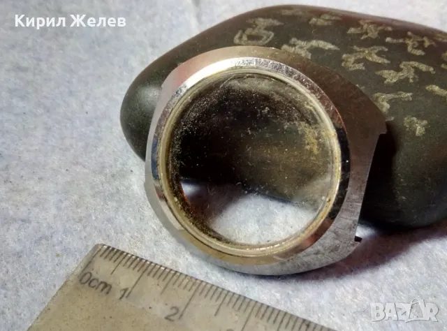 КАСА със СТЪКЛО от СТАР РЪЧЕН ВИНТИДЖ МОДЕЛ ЧАСОВНИК 49669, снимка 6 - Антикварни и старинни предмети - 48694659